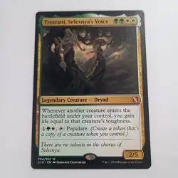 Trostani, Selesnya's Voice M Commander 2019 # 204 NM Normal - Image 1