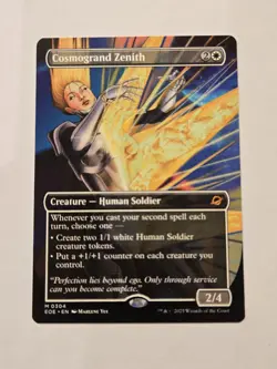 MTG Cosmogrand Zenith Borderless #304 Edge of Eternities Near Mint - Image 1