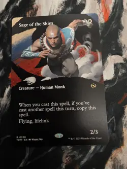 Sage of the Skies (Borderless) R Tarkir: Dragonstorm 328 NM - Image 1