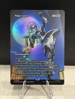 MTG: Spider-Man - Nine Lives (Borderless) Eternal-Legal Foil M 0003 - Image 1