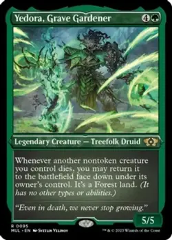 1 x Yedora, Grave Gardener - Foil Etched - March of the Machine: Multiverse Lege - Image 1