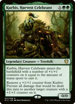 X 1 Kurbis, Harvest Celebrant NM-M Midnight Hunt 027 Commander MTG Magic - Image 1