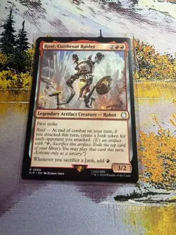 1x Rose, Cutthroat Raider NM Eng MTG - Fallout - Image 4