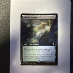 Sodden Verdure (Extended Art) Commander: Lorwyn Eclipsed Regular - Image 1