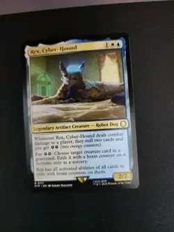 MTG Rex, Cyber-Hound #117 Fallout PIP Magic the Gathering - Lp - Image 1