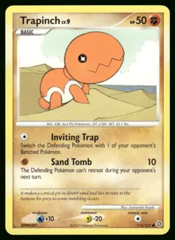 Pokemon Trapinch Secret Wonders #115/132 - Image 1