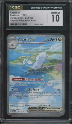 2023 Pokemon Paradox Rift #253 Altaria ex Gem Mint CGC 10 - Image 1