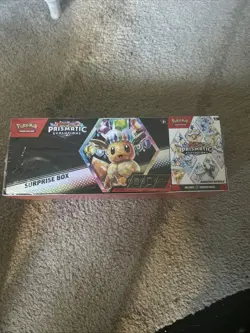 Sam’s Club Pokemon Prismatic Evolutions Surprise Box & Booster Bundle SEALED - Image 1