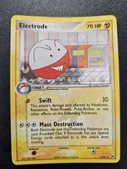Pokemon EX Hidden Legends Electrode Reverse Holo Rare 5/101 EXCELLENT - Image 1