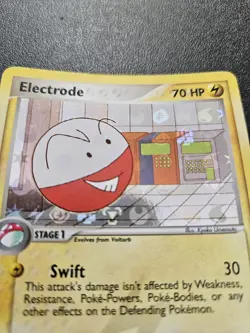 Pokemon EX Hidden Legends Electrode Reverse Holo Rare 5/101 EXCELLENT - Image 2