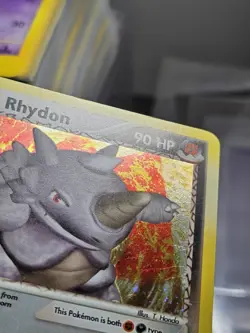 Pokemon Team Magma vs Team Aqua Team Magma's Rhydon Holo Rare 11/95 EXC-NM - Image 5