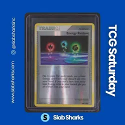 2007 POKEMON DIAMOND & PEARL #106/130 ENERGY RESTORE REVERSE HOLO - Image 1