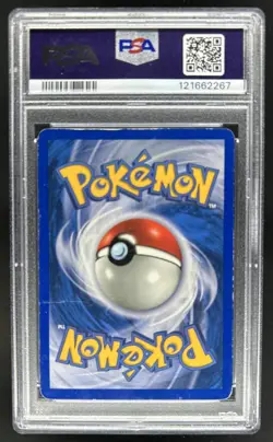 2002 Pokemon Legendary Collection Machop Reverse Holo #79/110 PSA 1 - Image 2