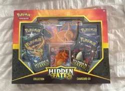 Pokemon Hidden Fates Charizard GX Box - Image 1