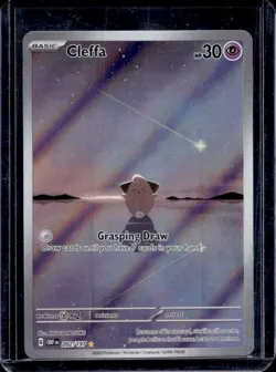 2023 Pokemon SV Obsidian Flames - OBF EN Cleffa Illustration Rare #202/197 - Image 1