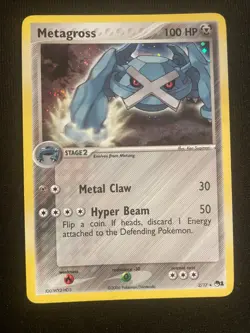 Metagross 2/17 | 2006 Pokemon POP Series Promos 1 Holo | MP Moderately Played - Image 1