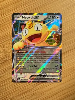 PERFECT ORDER - Meowth ex - 062/088 - Double Rare - Pokemon TCG - NM/M - IN HAND - Image 1