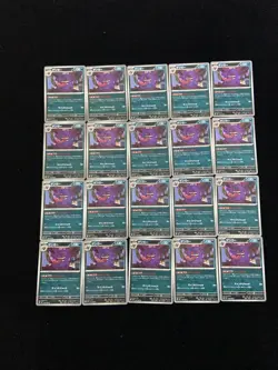 2026 Pokemon TCG JPN Munikis Nihil Zero M3 049/080 U Gengar Holo Lot*20 OC83 - Image 2
