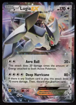 Lugia EX 68/98 Rare EX Ancient Origins Holo Pokemon - Image 1
