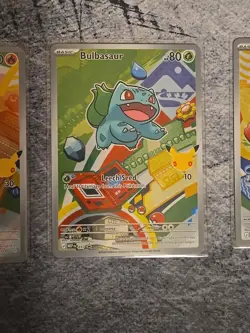 Pokemon TCG First Partner Illustration Collection Series 1 Kanto 037 038 039 - Image 3