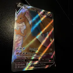 Pokemon Champions Path Charizard V SWSH050 Promo Full Art NM-MT - Image 2