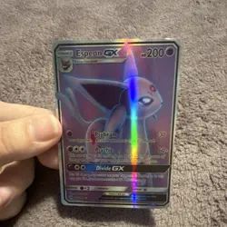 Pokemon TCG Espeon GX 140/149 Sun & Moon Ultra Rare Holo Psychic 200 HP - Image 1