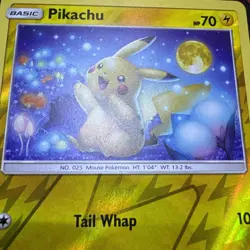 Pikachu 56/236 Reverse Holo Common Unified Minds Pokemon Card NM - Image 3