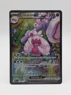Pokemon TCG Paldea Evolved Tinkaton EX 262/193 NM - Image 1
