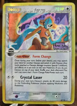 Pokemon Deoxys 5/110 Reverse Holo Holon Phantoms STAMPED Normal Form 2006 MP - Image 1