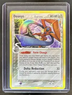 2006 Pokemon EX Holon Phantoms Deoxys Delta Species #4/110 - Image 1
