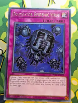 Eradicator Epidemic Virus - WISU-EN059 - Rare 1st Edition Yugioh NM - Image 1