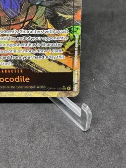 One Piece TCG OP14-120 Crocodile Alt Art Parallel - Image 4