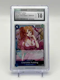 Charlotte Pudding One Piece (2024) Wings of the Captain - OP06-047 CGC 10 - Image 1