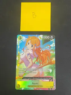 Nami 2026 One Piece Starter Deck 29 Egghead Alt Art Promo Foil ENG #ST29-008 - Image 1