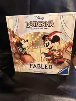 Disney Lorcana Fabled Illumineer's Trove Sealed Box Ravensburger TCG - Image 2