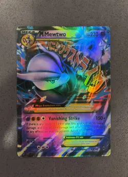 M Mewtwo EX - 63/162 - Mega - Ultra Rare - XY BreakThrough - Pokemon TCG Card NM - Image 1