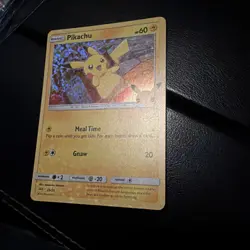 Pokemon TCG Pikachu McDonald's 25th Anniversary 25/25 Promo Holo Card 2021 - Image 3