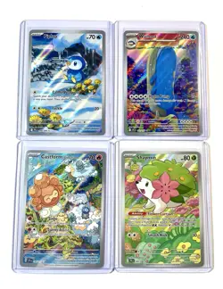 Pokemon TCG Full Art Illustration Rare Lot of 4 Cards Pack Fresh Mint Condition - Image 3