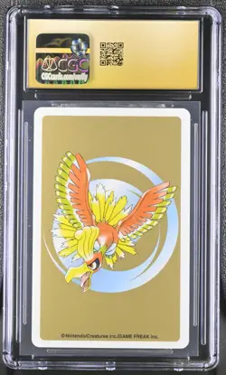 Growlithe 3 of Spades Gold Deck Pokemon Playing Cards Jpn CGC 10 Pristine Pop 3 - Image 2