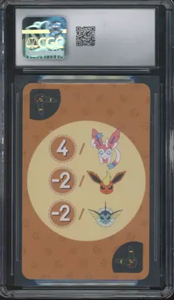 2019 Pokemon Plating Cards Point Salad Eevee Edition Umbreon CGC 8 - Image 2