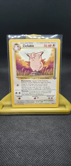 Clefable Pokemon Jungle Set Card 17/64 Non-Holo Rare - Image 1