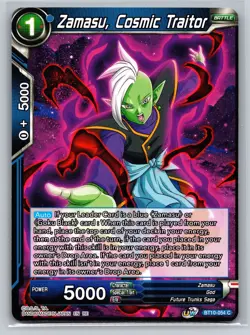 Zamasu Cosmic Traitor BT10-054 C Dragon Ball Super Card Game Battle Card - Image 1