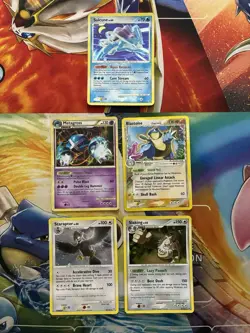 Vintage Pokemon Card Lot Holo Fire Blastoise Suicune - Image 1