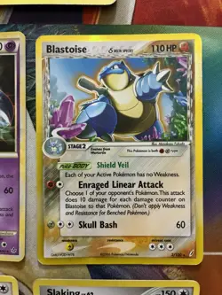 Vintage Pokemon Card Lot Holo Fire Blastoise Suicune - Image 2