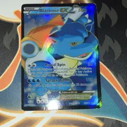 Pokemon Blastoise EX Full Art Ultra Rare Holo XY 142/146 180 HP English Card - Image 1
