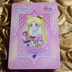 Sailor Moon Hello Kitty 30 Year GODDESS STORY Anime Holo Waifu Girl Card - Image 4