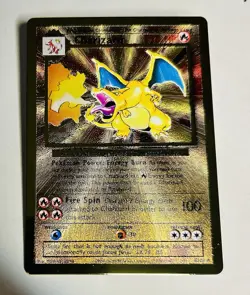 Pokemon Charizard Metal Promo Holo Card 004/102 Celebrations 🔥 RARE - Image 1