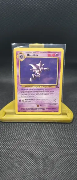 Pokemon TCG Haunter Fossil Set Unlimited Rare Non-Holo Card 21/62 LP - Image 1