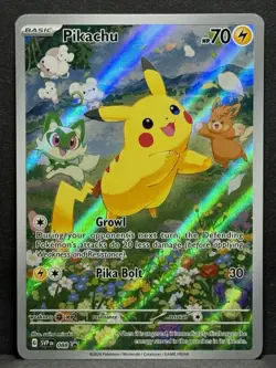 Pokemon Pikachu TCG SVP088 Black Star Promo Card NM - Image 1