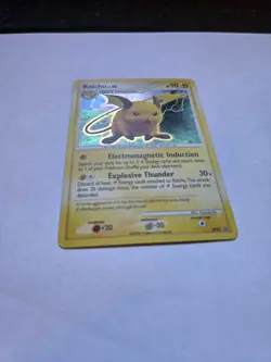 Pokemon Raichu DP21 Promo Holo Card Diamond and Pearl Stage 1 90 HP 2008 - Image 2